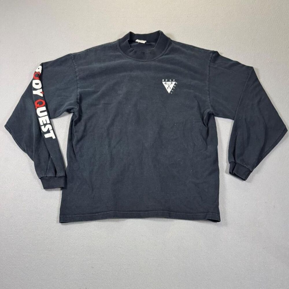 Quest Men's Black and Grey Shirt
